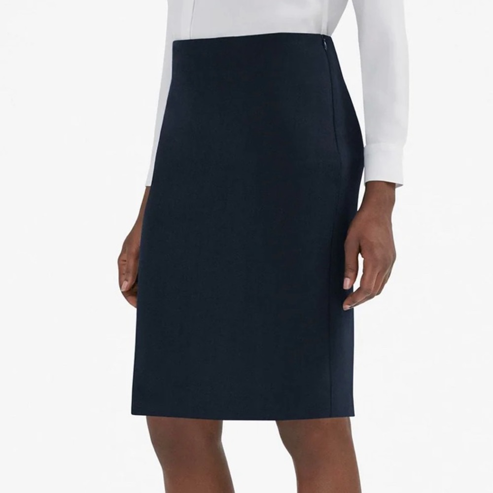 New, Never worn, MM Lafleur Noho skirt in Indigo